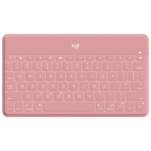 Logitech Keys to Go Teclado Bluetooth para iPhone, iPad y Apple TV - Teclas de Acesso Directo - Base para Smartphone - Ultralige