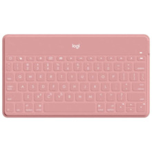 Logitech Keys to Go Teclado Bluetooth para iPhone, iPad y Apple TV - Teclas de Acesso Directo - Base para Smartphone - Ultralige
