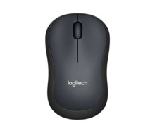 Logitech M220 Silent Raton Inalambrico 1000dpi - Silencioso - 3 Botones - Uso Ambidiestro - Color Gris