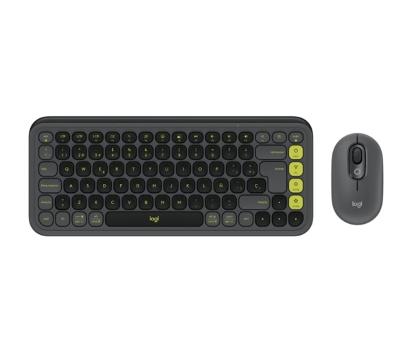 Logitech Pop Icon Combo Pack Inalambrico Teclado Multimedia + Raton - Bluetooth - Autonomia Teclado 36 Meses - Raton 24 Meses -