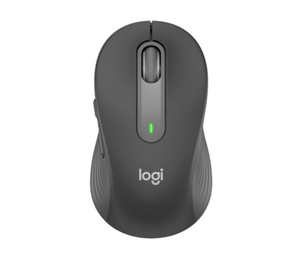 Logitech Signature M650 L Raton Inalambrico USB 2000dpi - 5 Botones - Uso Zurdo - Color Grafito