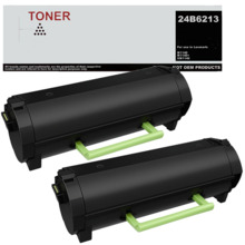 M1140 / XM1140 pack 2 toner negro compatible con Lexmark 24B6213