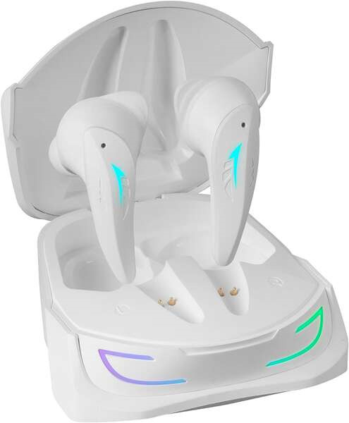 Mars Gaming Auriculares Inalambricos Premium TWS MHI-ULTRA - ANC+ENC+PASIVA - Sonido Neographene - 24h de Bateria - Base de Carg