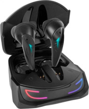 Mars Gaming Auriculares Inalambricos Premium TWS MHI-ULTRA - ANC+ENC+PASIVA - Sonido Neographene - 24h de Bateria - RGB Flow - B