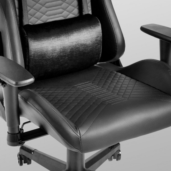 Mars Gaming MGC-PRO Silla Gaming - Cuero PU - Cojines Soft-Touch - Reposabrazos 2D - Respaldo Reclinable 135º - Soporta 150 kg - (3)