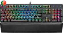 Mars Gaming MK5 Teclado Mecanico RGB - 435x129x37mm - Switches OUTEMU SQ - DiseÃ±o Gaming Solido - Iluminacion Full RGB - Reposa