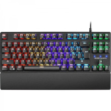 Mars Gaming MKXTKL Teclado Mecanico - DiseÃ±o TKL Compacto - Iluminacion RGB Multiefectos - Switches OUTEMU SQ - ReposamuÃ±ecas
