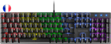 Mars Gaming Teclado Mecanico RGB MK422 - Tecnologia Antipolvo - Efectos de Iluminacion Rainbow - Teclas Ultra-resistentes - Func
