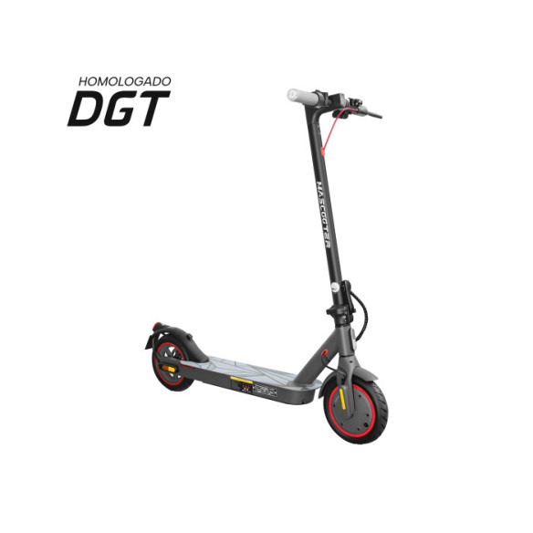 Mascooter S1 Patinete Electrico Motor 300W - Homologado DGT - Autonomia hasta 20km - Carga Maxima 100kg - Ruedas 8.5" - Color Ne