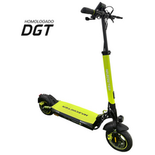 Mascooter S4 Patinete Electrico Motor 600W - Homologado DGT - Autonomia hasta 25km - Carga Maxima 120kg - Ruedas 10" - Color Neg