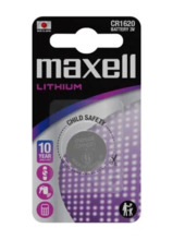 Maxell Lithium CR1620 Pack de 1 Pila 3V