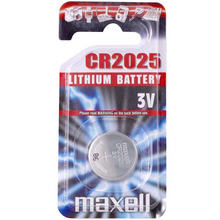 Maxell Pack de 1 Pila Litio de Boton CR2025 3V