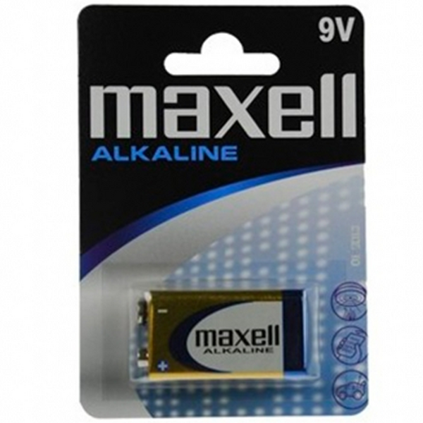 Maxell Pila Alcalina LR09 9V