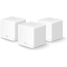 Mercusys H30G Sistema Wi-Fi Mesh AC1300 Dual Band - 3 Unidades Halo - Cobertura hasta 260 mÂ² - Roaming sin Interrupciones