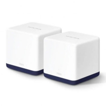 Mercusys H50G Sistema Wi-Fi Mesh AC1900 - 2 Unidades Halo - Cobertura hasta 350 mÂ² - Roaming sin Interrupciones