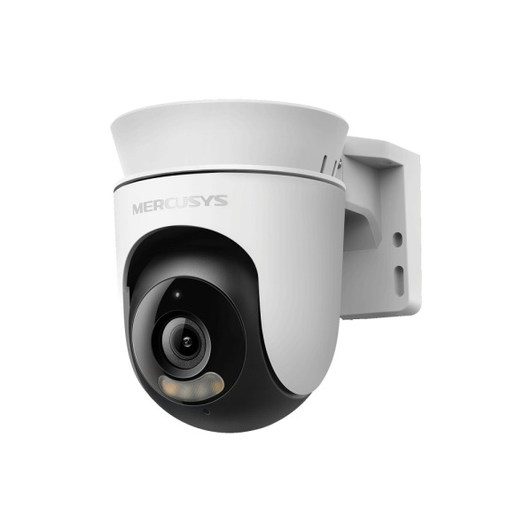 Mercusys MC500 Camara de Seguridad Inteligente FHD WiFi - Apta para Exterior - Vision Panoramica 360Âº - Vision Nocturna a Color