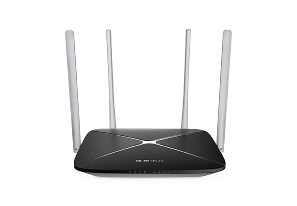 Mercusys Router Inalambrico AC1200 Dual Band - 5 Puertos - 10/100Mbps - 4 Antenas 5dBi