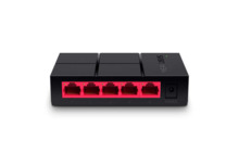 Mercusys Switch 5 Puertos Gigabit RJ45 10/100/1000Mbps - DiseÃ±o Compacto - Plug & Play - Tecnologia Verde