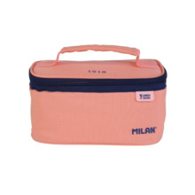 Milan Coleccion 430 Bolsa Isotermica Porta Alimentos 1,5L - Incluye 1 Recipiente para Alimentos - Interior Aislante Termico - Ap