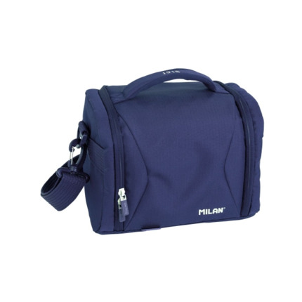 Milan Coleccion 430 Bolsa Isotermica Porta Alimentos 5L - Interior Aislante Termico - Apertura Total - Color Azul Marino