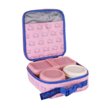 Milan Coleccion 460 Bolsa Isotermica Porta Alimentos 3,9L - Incluye 3 Recipientes para Alimentos 2x de 0,25L y 1x de 0,75 L - In