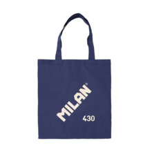 Milan Serie 1918 Tote Bag Bolsa de Tela - TamaÃ±o  50x38x41cm - Asa Larga 27cm - Tejido 'ripstop' - Color Azul Oscuro