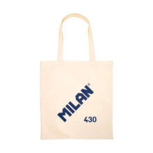 Milan Serie 1918 Tote Bag Bolsa de Tela - TamaÃ±o  50x38x41cm - Asa Larga 27cm - Tejido 'ripstop' - Color Beige
