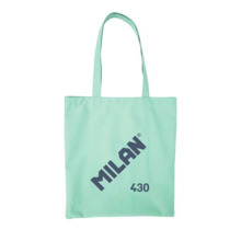 Milan Serie 1918 Tote Bag Bolsa de Tela - TamaÃ±o  50x38x41cm - Asa Larga 27cm - Tejido 'ripstop' - Color Verde