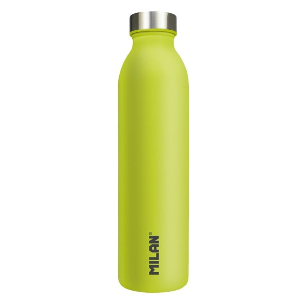 Milan Serie Acid Botella Isotermica 0.59L - Doble Pared de Acero Inoxidable - Liquidos Calientes hasta 12h, Frios hasta 24h - Co