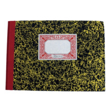 Miquel Rius Cuaderno Cartone Caja (M.D.D.H.) - Tamaño 4º Apaisado 210x150mm - 100 Hojas Foliado 70 g/m² - Papel Extra Opaco -