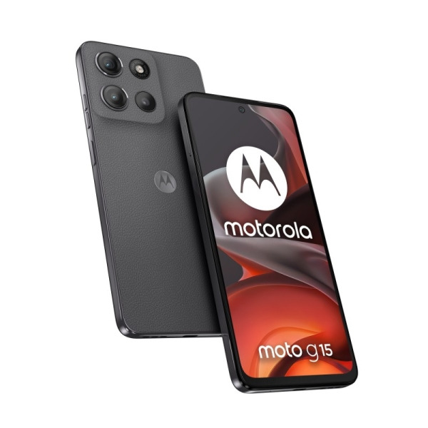 Motorola Moto G15 Smartphone Pantalla LCD 6.72" - 8GB - 512GB - Camara 50mp - Bateria 5200mAh - Admite Carga de 18W - Color Gris