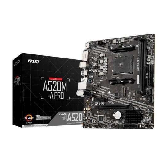 MSI A520M-A Pro Placa Base AMD