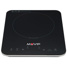 Muvip Cocina de Induccion 2000W - 10 Niveles de Potencia - Temporizador - Control contra el Sobrecalentamiento - Bloqueo Infanti