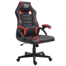 Muvip GM1000 Silla Gaming - Reposabrazos Acolchados - Cojin Lumbar - Atura Regulable - Piston Clase 2 - Sistema de Bloqueo - Col