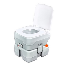 Muvip Inodoro Quimico Portatil 20 Litros con Nivel - Color Blanco