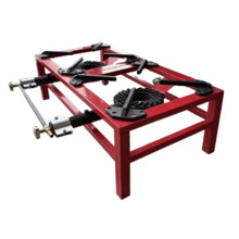 Muvip MV0629 Hornillo a Gas Portatil Reforzado - Quemador de Hierro Fundido - Potencia 15kW - Llave de Regulacion de Gas - Compa