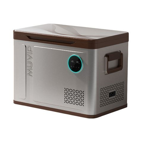 Muvip Nevera Compresor Portatil 41 Litros - Temperatura entre -20º/+20º - 60W - Doble Zona - Asas de Transporte - Compresor si