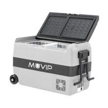 Muvip Nevera Compresor Portatil 44 Litros - Temperatura entre -20Âº/+20Âº - 80W - Doble Zona - Asas de Transporte y Tirador - Ru