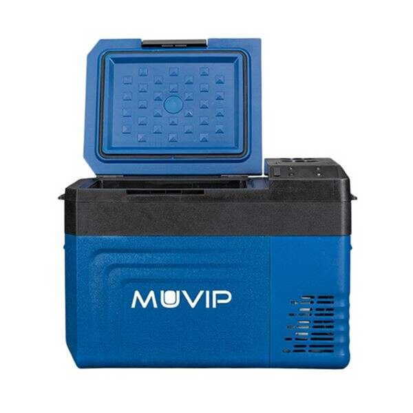 Muvip Nevera Compresor Portatil Blue 24 Litros - Asas de transporte - Compresor silencioso - Color Azul (4)