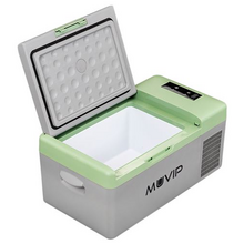 Muvip Nevera de Compresor Portatil 15 Litros 50W - Asas de Transporte - Compresor Silencioso - Color Gris