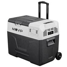 Muvip Nevera Portatil con Compresor - Capacidad 40L - Luz LED - Proteccion Bateria - Temperatura -20º/+20º - Conexion 12/24/220V