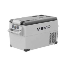 Muvip Nevera Portatil de Compresor 35L - Proteccion Bateria Vehiculo - Luz LED - Temperatura -20Âº/+20Âº - Conexion 12/24/220V -