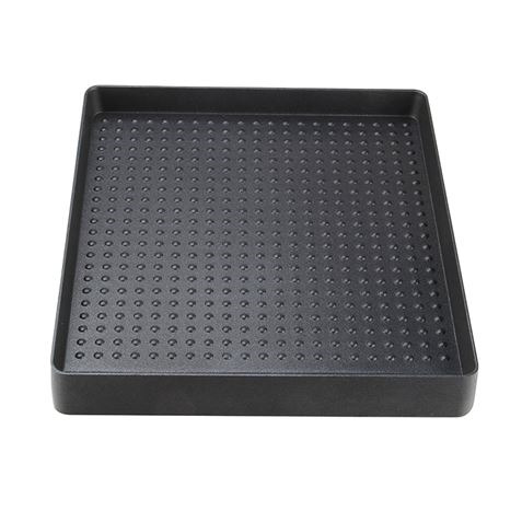 Muvip Plancha De Asar para Cocina Portatil - Zona Recoge Grasa - Bordes Antisalpicaduras - Revestimiento Antiadherente - Ideal p