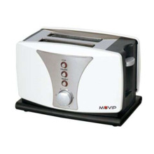 Muvip Top Design Tostadora de Pan 800W - Capacidad para 2 Rebanadas - 6 Niveles de Tostado - Funcion Calentar, Descongelacion y