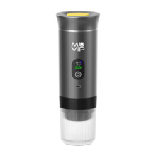Muvip Xpresscup Cafetera Portatil - Compatible con Cafe Molido y Capsulas DG y NS - Presion de 20 Bares - Modo Caliente y Frio -