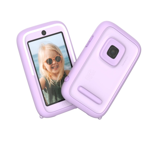 MyFirst Camera 50 Camara Digital Infantil - 20MP -Pantalla extragrande - Edicion con IA - Videoblog personal - Doble Lente - Vid