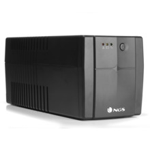 NGS Fortress 1500 V2 SAI 1200VA UPS 720W - Tecnologia Off Line - Funcion AVR - 4x Schukos - Proteccion Sobrecargas y Cortocircui