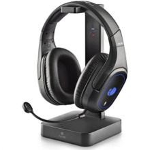 NGS GHX-600 Auriculares Gaming Inalambricos 7.1 - Microfono Extraible - Iluminacion LED - Orejeras Giratorias 90Âº - Autonomia h