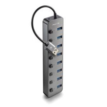 NGS IHUB8  Hub USB 3.0 - 8 Puertos USB 3.0 con Interruptores - Hasta 5Gbps
