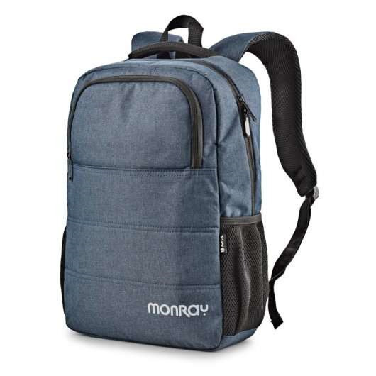 NGS Sacks Charter Mochila para Portatil hasta 15.6" - Suave Acolchado Interno - Bolsillo Central y Laterales - Tirantes Acolchad
